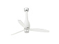 32001-9 ETERFAN LED Matt white/transparent ceiling fan with DC motor люстра с вентилятором Faro barcelona