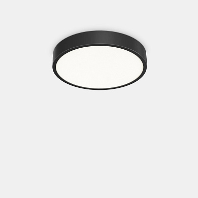 327600 Ideal Lux RAY PL D40 NERO потолочный светильник черный