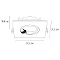 A2866PL-1BK Arte Lamp Giro точечный встраиваемый светильник GU10 1х35W — фото 7