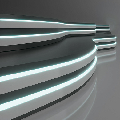 гибкий неоновый светодиодный шнур для декоративной линейной подсветки