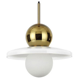 5014/1B Odeon Light Hatty подвесной светильник, 5Вт, золото