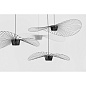 L0020101 VERTIGO Petite Friture Подвесной светильник геометрический сферический большой черный — фото 2