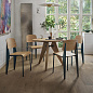 4055737057236 Standard Vitra Стул обеденный светлый с деревянным сиденьем — фото 1
