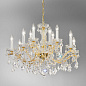 Kolarz MARIA LOUISE 3149.88+4.3.KoT люстра золото 24 карата ø76cm высота 56cm мин. высота 76cm макс. высота 121cm 12 ламп e14 — фото 1