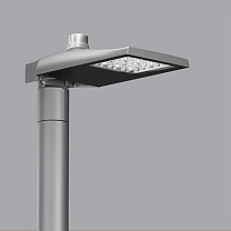Street Pole-mounted system - ST1 optic - Warm White - ø 46-60-76mm - NEMA Up 66.5W 9730lm - 3000K - Colour: Grey