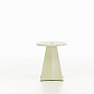 21205888 Tabouret Metallique Vitra Табурет металлический белый глянцевый — фото 1