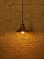 Antique Brass Finished Umbrella Pendant Light подвесной светильник FOS Lighting Tava-LineAntq-HL1