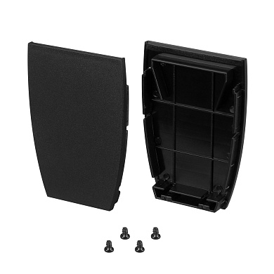 044887 Arlight Заглушка LINE-5075-U-HONEYCOMB BLACK глухая