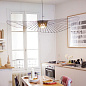 L0020104 VERTIGO Petite Friture Большой подвесной светильник в виде лепестков медный — фото 2