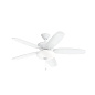 52" Renew Select Fan Matte White люстра-вентилятор 330161MWH Kichler — фото 4