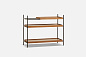 Tray Shelf Low Walnut Woud, полка — фото 1