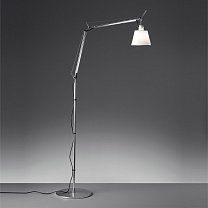 Tolomeo Basculante, настенный кронштейн, абажур из пергамента Ø18 см
