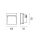 My way Flos Outdoor Ориентирующий светильник белый f-o-1063 — фото 1