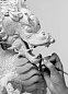 Фарфоровая скульптура дракона Great Dragon Lladro, золотой люстр 01001973 — фото 5