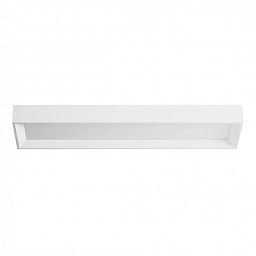 9018 Linea Light Tara AP PL LED M средний прямоугольный потолочный и настенный светильник белый