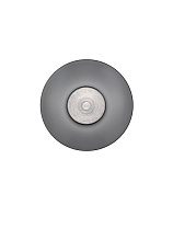 Triac Dimmable Smokey Glass Foggy Nickel Aluminium LED 7Watt 220-240Volt 180Lm IP20 3000K D:15 W:6.7 cm