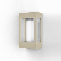 Brick² N° 1; Clear glass E27 23W; Limestone