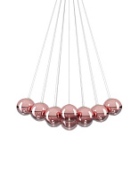 RANDOM CLOUD PENDANT 23 LIGHTS D.23 CM / ROSE GOLD 2700K CE