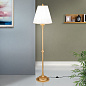 Stl 12-1090/1 Antik-gold Fonsa Orion торшер с коническим текстильным абажуром — фото 1