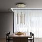 Подвесной светильник Look LED SP12 ROUND DROP D16 ON-OFF 3000K Ideal Lux 263434, черный — фото 4