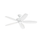 52" Renew Patio Fan Matte White уличная люстра-вентилятор 330165MWH Kichler — фото 1