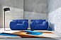 Nuvola Кресло со съемным чехлом с подлокотниками Gervasoni