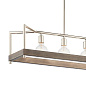 Tanis 5 Light Linear Chandelier Distressed Antique Gray люстра 52091DAG Kichler — фото 4
