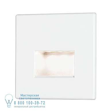 93093 LED Recessed wall luminaire Edge Quadro Настенные светильники Paulmann