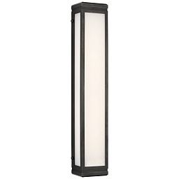 EU-RL2816 Visual Comfort Hayles настенный светильник с высоким линейным корпусом и матовым стеклом