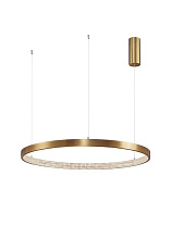 Triac Dimmable Antique Brass Aluminium & Acrylic LED 49 Watt 220-240 Volt 2727Lm 3000K IP20 D: 80 H: 120 cm