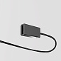 TRA200B-11B-100 Maytoni Accessories for tracks Flexity Комплектующие для систем освещения с токоведущими элементами Черный — фото 1