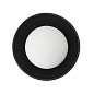 Потолочный светильник Arteriors Glaze Small, чёрная керамика и опаловое стекло — фото 10