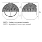 Ulm moon daybed with woven rope parasol кушетка, Vondom — фото 4