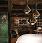 Sky-Fall Large Metallized Glossy CopperPendant подвесной светильник Studio Italia Design 148004