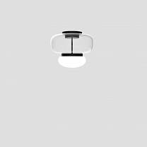 Потолочный светильник FARO P CRYSTAL WHITE MATT BLACK 2 L3302 CE