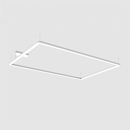 1430030A Artemide Alphabet Of Light подвесной светильник прямоугольной формы с диффузным распределением света