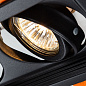 A6661PL-2BK Arte Lamp Canis точечный встраиваемый светильник GU10 2х50W — фото 2