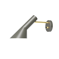AJ Wall Lamp / Латунь/теплый Серый