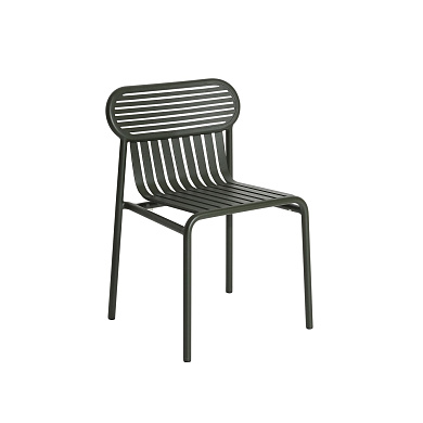 M0740118 WEEK-END Petite Friture Обеденный стул садовый металлический зеленый