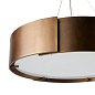 Люстра Arteriors Dante Medium, античная латунь и матовый рассеиватель — фото 6