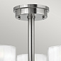 Потолочный светильник Meridian Hinkely HK-MERIDIAN-SF шлифованный никель — фото 1