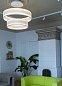 Подвесной светильник Ronde Pendant Set Up X2 DCW éditions, два кольца, белый RONDE P 2 60 80 2700K — фото 4