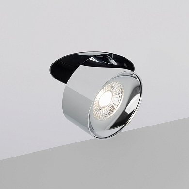 038050 Arlight Светильник SP-PLURIO-BUILT-TRIMLESS-R120-9W Day4000 (BK-CHR, 36 deg, 230V)