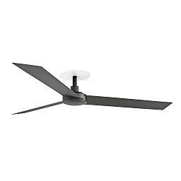Faro Barcelona CRUISER RECESSED L вентилятор встраиваемый чёрный Ø1320 3 лопасти