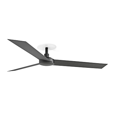 Faro Barcelona CRUISER RECESSED L вентилятор встраиваемый чёрный Ø1320 3 лопасти