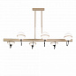 Metal Lux Giro SP 6L Linear линейный подвесной светильник белый; шампань 280.506.02 — фото 1