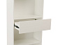 Blanco Открытый книжный шкаф из ДСП с меламиновым покрытием с выдвижными ящиками Woodman