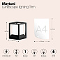 O455FL-01GF Maytoni Trim Ландшафтный светильник 15W Графит — фото 15