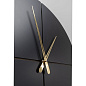 53655 Часы настенные Андреа Черные Ø60см Kare Design