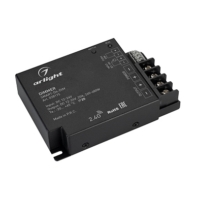 028175 Arlight Диммер SMART-D6-DIM (12-24V, 1x20A, 2.4G)